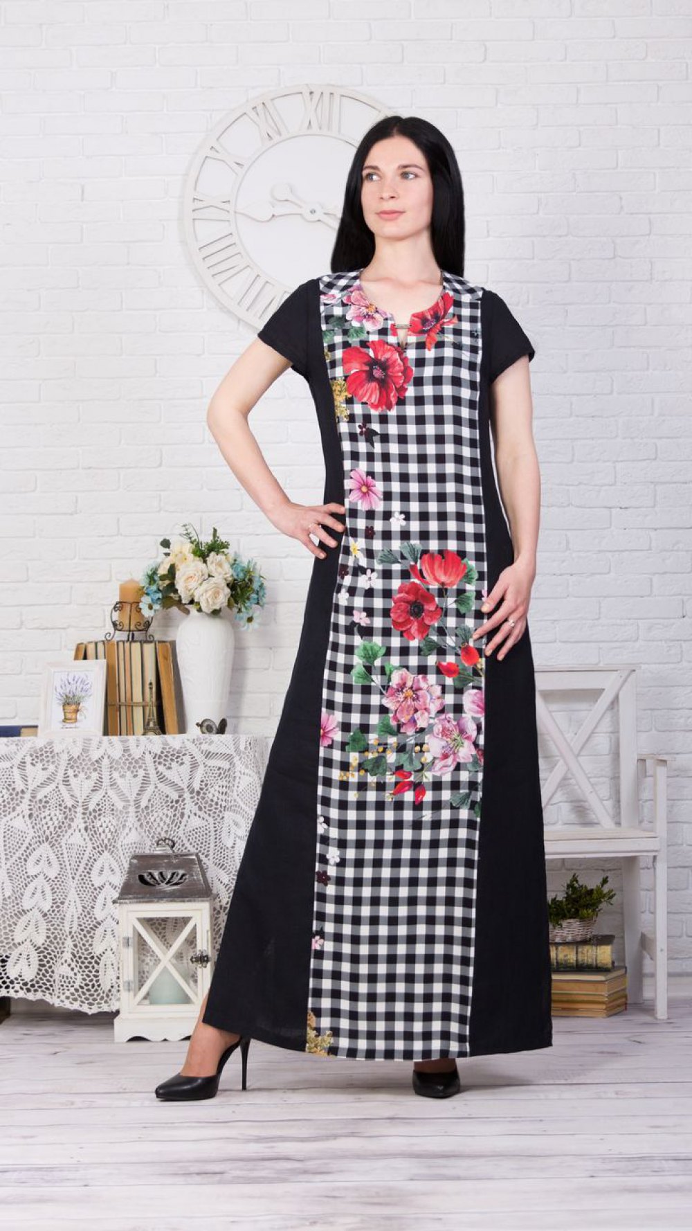 Платье женское "Мимоза" модель 398