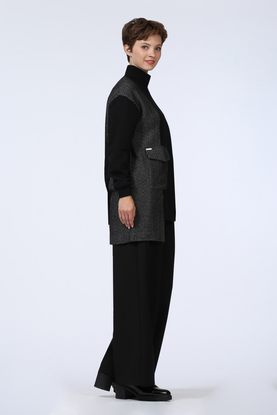 Джемпер женский "Соната" модель 664/2 трикотаж серая ёлочка