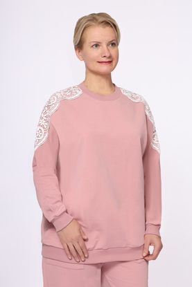 Джемпер женский "Мишель" модель 634р пудровый