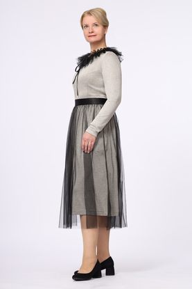 Платье женское "Эдельвейс" модель 628ц цвет: серый
