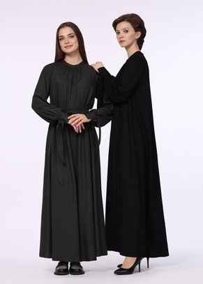 Платье женское "Хлоя" модель 476 вискоза черная